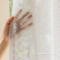 Milk Silk Shading Bording Tule Curtain Sheer